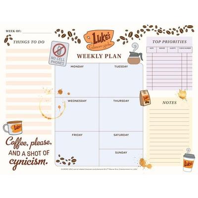 Gilmore Girls Weekly Planner Notepad, Taschenbuch von Insight Editions, Insight Editions USA