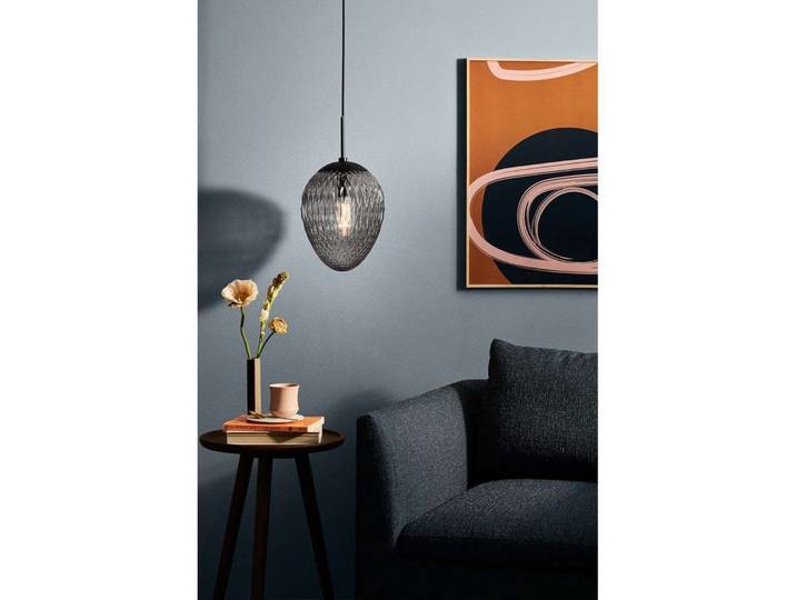 Woods Pendelleuchte Ø20 Smoke - Halo Design - Wohnzimmer - Glas