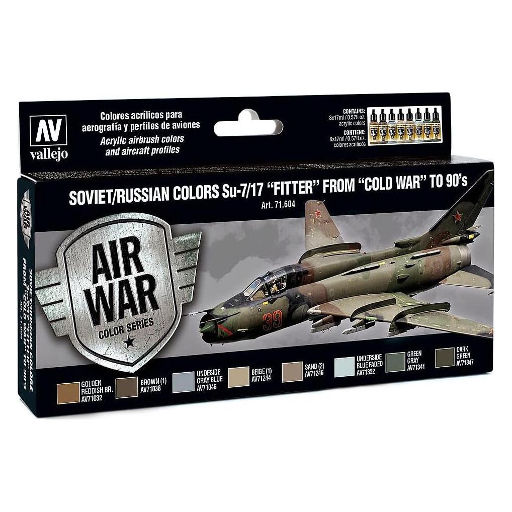 Wittmax Soviet/Russian colors Su-7/17 'Fitter' 8x17ml (17 ml) (71604)