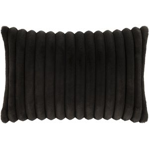 Magma-Heimtex Kissenbezug Raya, 15882007, anthrazit, Fellimitat aus Polyester, 40x60 cm