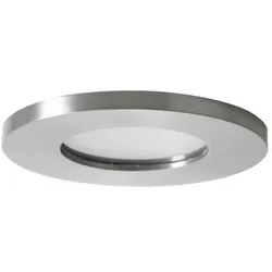 Brumberg 37015420 Einbaumodul, hoch (Einbautiefe 50 mm + Höhe LED-Modul), rund, edelstahl matt, M