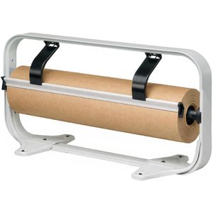 Rocholz Packpapierabroller STANDARD für Papier, Tischmontage, mit glatter Klinge, Rollenbreite bis 100cm