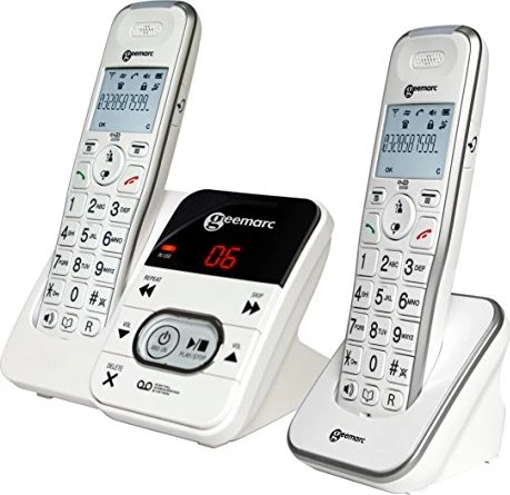 Geemarc AMPLIDECT 295-2 Duo Schnurloses Telefon