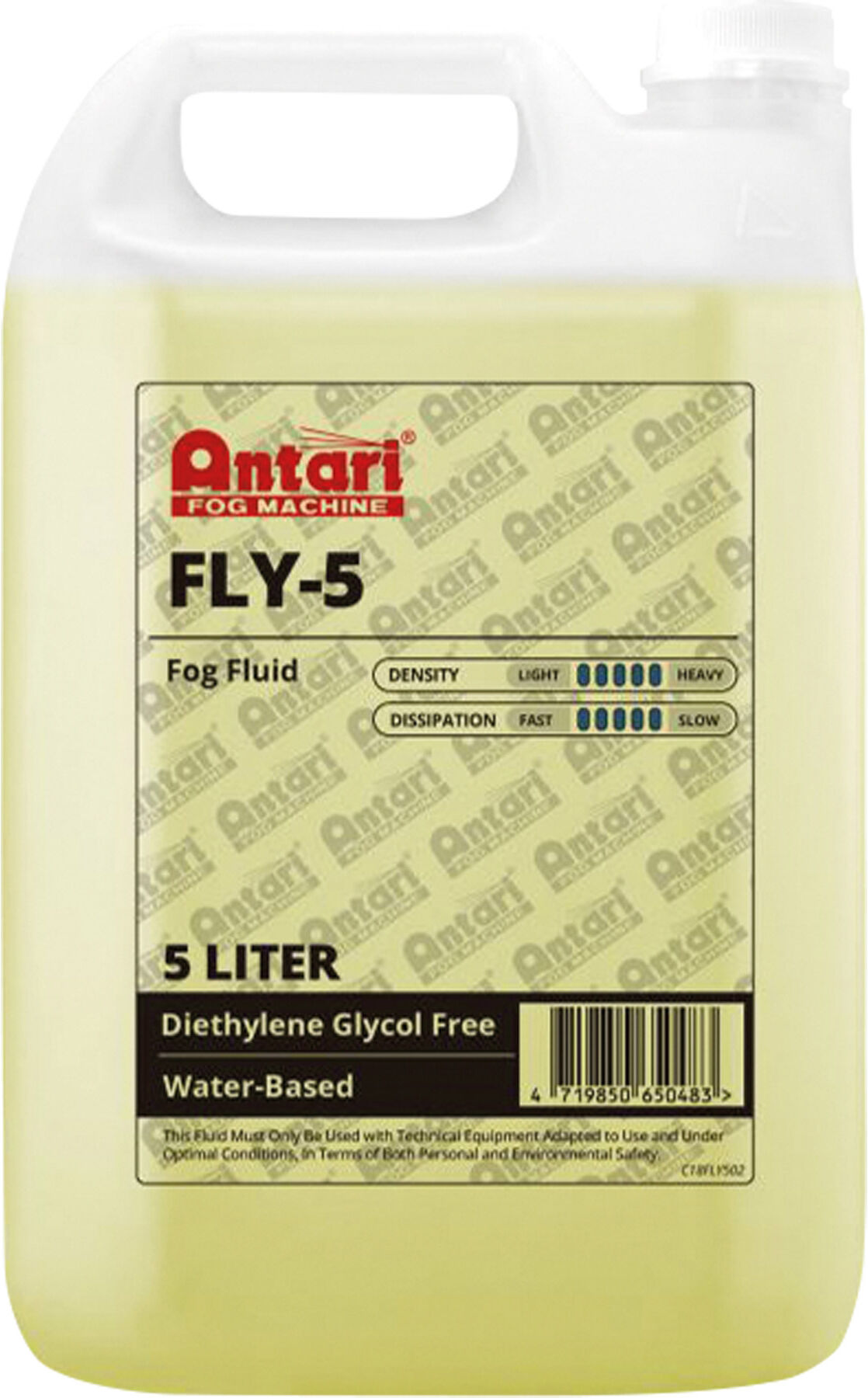 Antari Fly-5 Nebelfluid 5 Liter – Sehr Hohe Dichte
