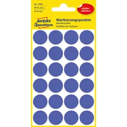 AVERY Zweckform Klebepunkte Ø 18,0 mm blau