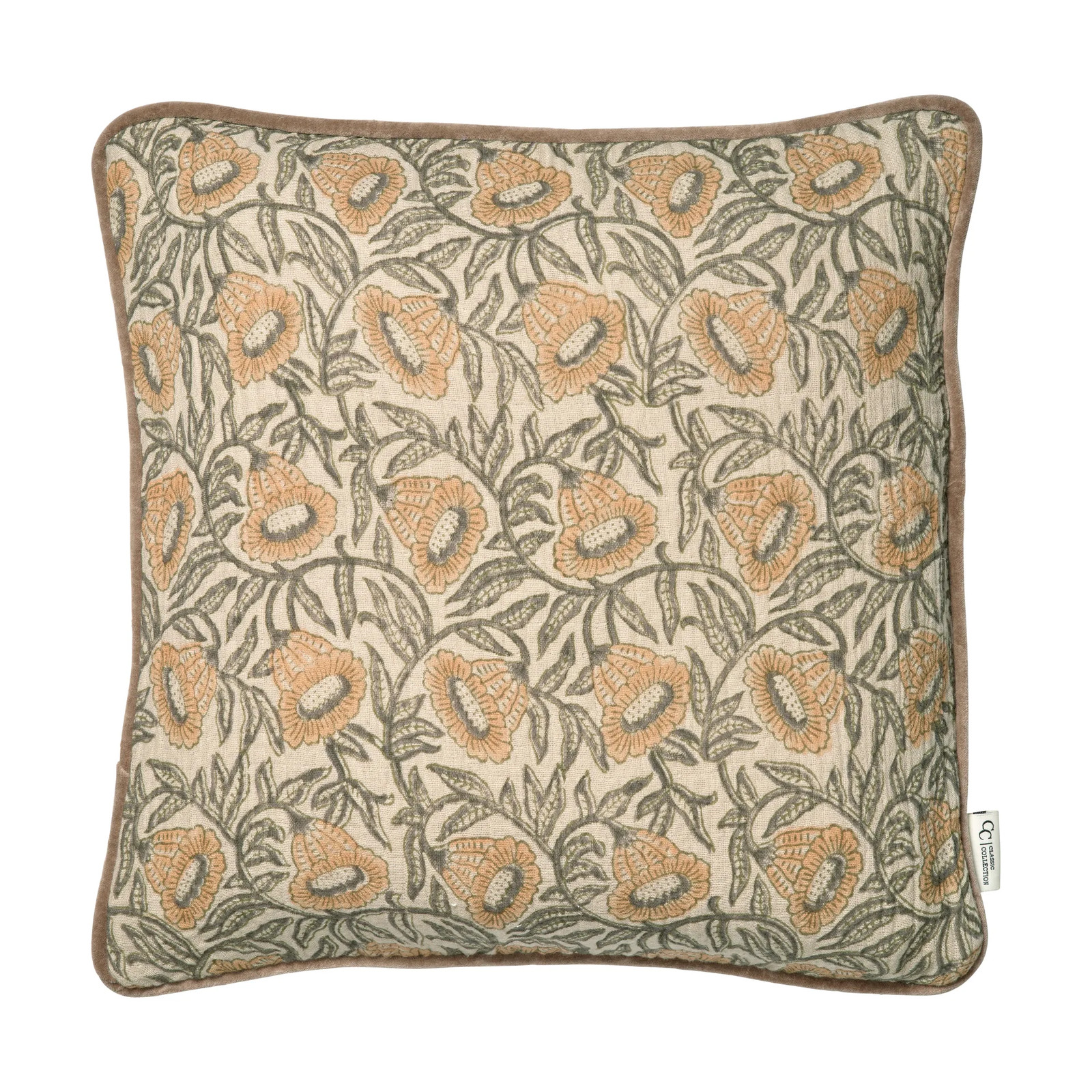 Classic Collection Bell kussenhoes Yellow 50 x 50 cm