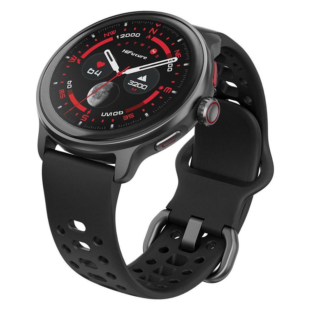 HiFuture Smartwatch VELA Schwarz (ohne SIM) (VELA - Black)