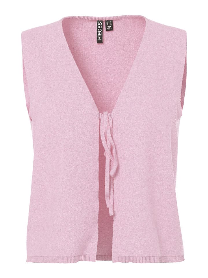 Pieces Weste "Pcbree" in Rosa - XS
