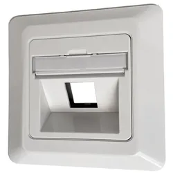 Corning Rahmenset schräg f. 1xRJ45 UAXCSE-S0101-C040-BP
