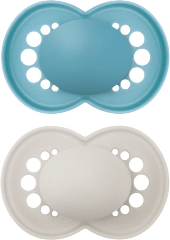 MAM Original 16m+ tétine Turquoise/ Grey 2 pcs
