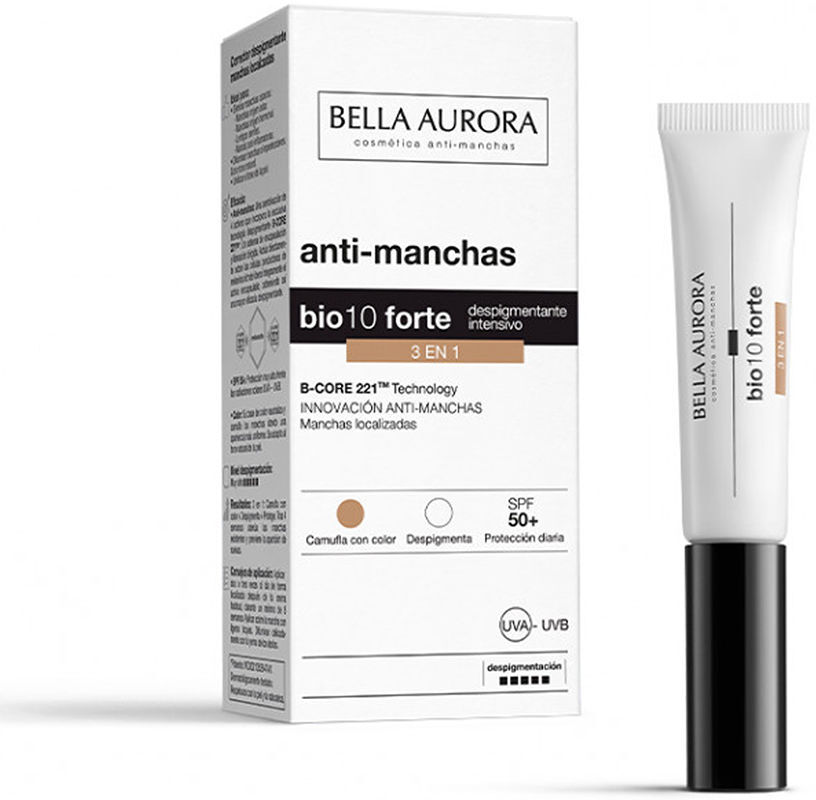 Bella Aurora Bio 10 Forte Corretivo local 3 em 1 FPS50 10 ml