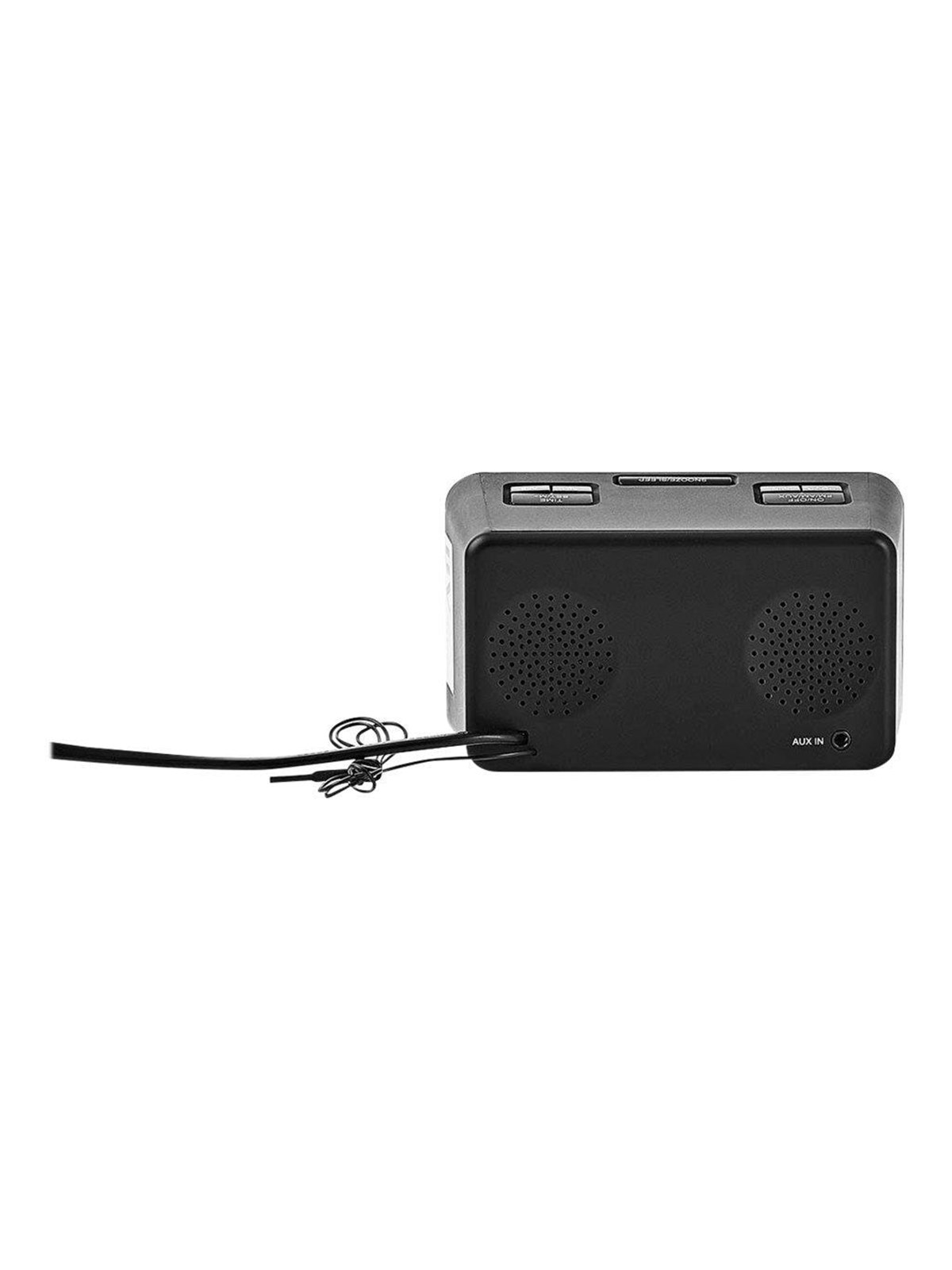 Nedis CLAR002BK - clock radio - AM/FM