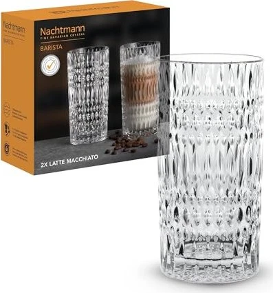 Nachtmann ETHNO Barista 104903 Latte Macchiato Glas 434 ml 2 Stk, 2 Stück