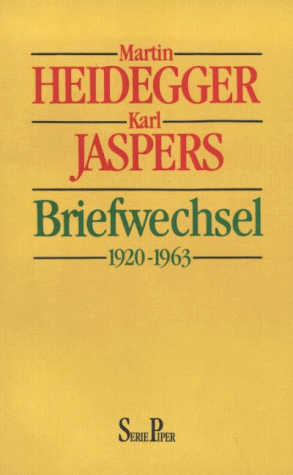 Martin Heidegger - Martin Heidegger / Karl Jaspers, Briefwechsel 1920 - 1963 - Preis vom 30.09.2026 09:01:18 h