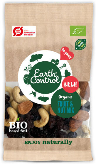 Earth Control Økologisk Frugt- & Nøddemix, 30 G