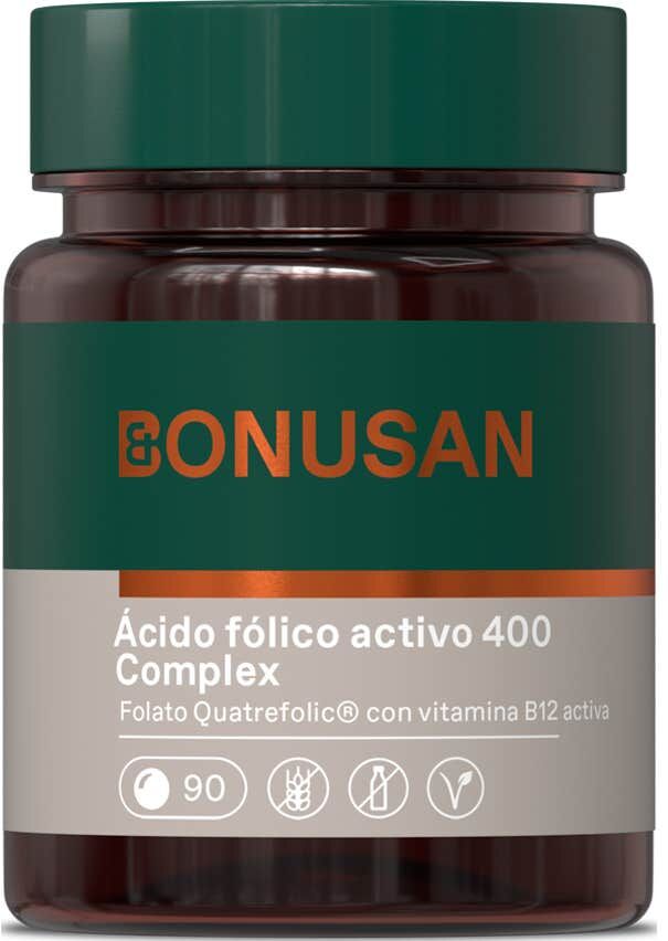 Bonusan Ácido Fólico Activo Plus 90 comp