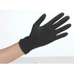 Meditrade® Einmalhandschuhe Nitril® black S schwarz