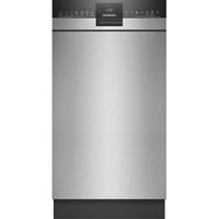 SR43ES25ME iQ300, Spülmaschine edelstahl (gebürstet)/schwarz, 45 cm, Home Connect