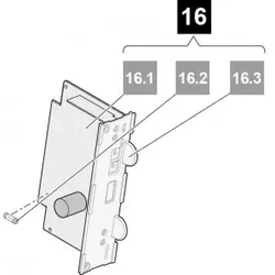 16. Sommer Steuerung, 868,8 MHz, mit Halter für Gator 400, SG 1