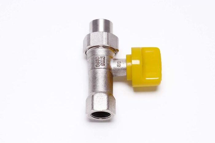 Bosch Gashahn 7738112222 R 1/2, mit TAE, Durchgangsform