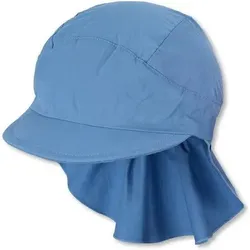 STERNTALER Schirmmütze mit Nackenschutz Basic, Größe 55 in Blau Blau
