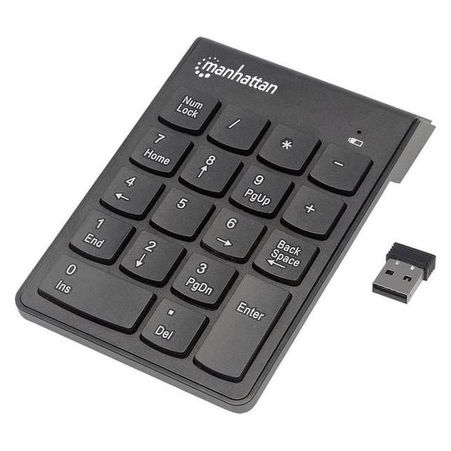 Manhattan Numeric Wireless Keypad (Nummernblock, Kabellos) (178846)