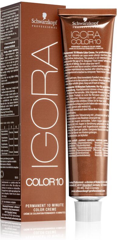 Schwarzkopf Professional IGORA Color 10 Permanent-Haarfarbe Farbton 8-00 Light Blonde Natural Extra 60 ml