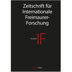 IF - Zeitschrift für Internationale Freimaurer-Forschung 51/24, Fachbücher