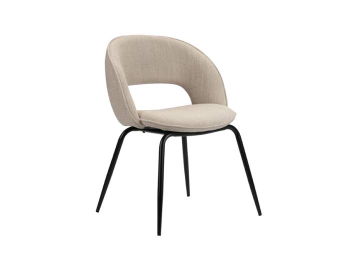 Design Stuhl „Rainbow“ Beige Global Interiors