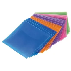 Hama CD/DVD/Blu-ray-Schutzhüllen - 50 Stück (farbig) mehrfarbig, 13.5x18.5 cm