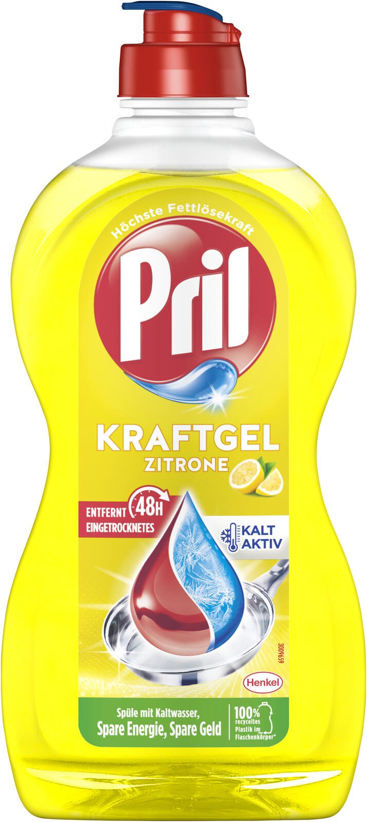 Pril KRAFTGEL Spülmittel Zitrone 0,45 l P45ZI