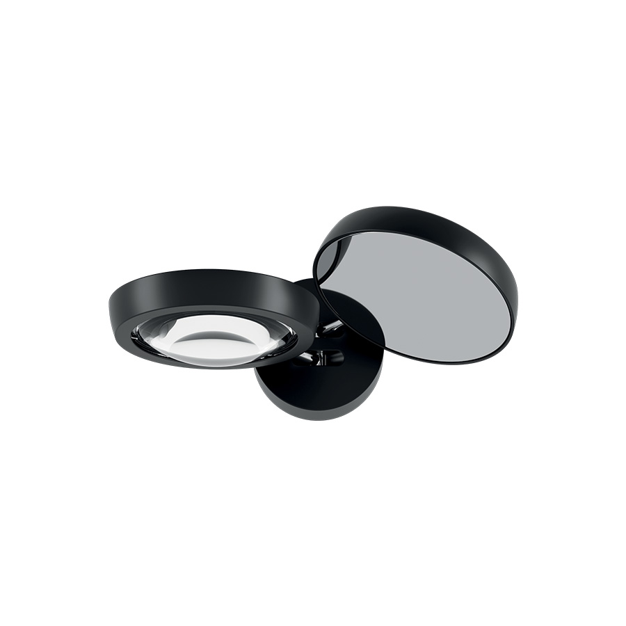 Lodes LED-Wandleuchte NAUTILUS schwarz 3000K 16550 2930 8057501003643