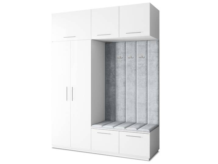 GARDEROBENSCHRANK REMA 180/240/60 cm Modern Weiß