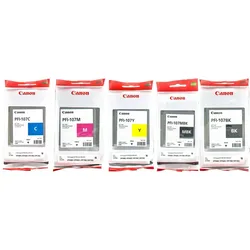 Canon Original PFI-107 Druckerpatronen - 5er Multipack
