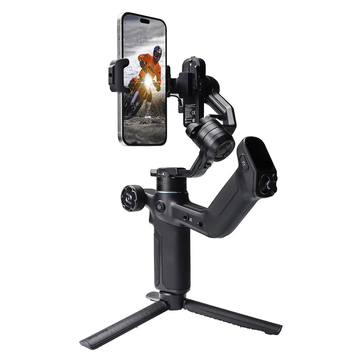 FeiYu Tech SCORP-Mini3 Pro Kit 3-Axis Handheld Gimbal for Camera (Smartphone, Spiegelreflexkamera, 2 kg) (Scorp mini3 Pro kit)