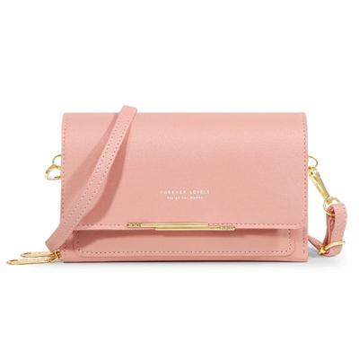 Versatile Multi Compartment Lifestyle Handbag pink