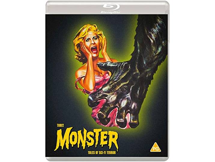 Three Monster Tales of Sci-fi Terror [Region Free] [Blu-ray]