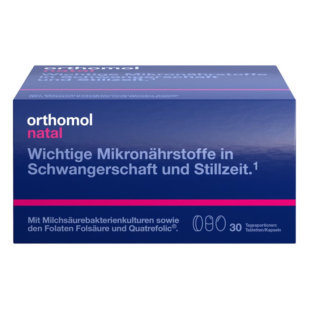Orthomol pharmazeutische Orthomol Natal Tabletten/Kapseln 30er-Packung 00775994