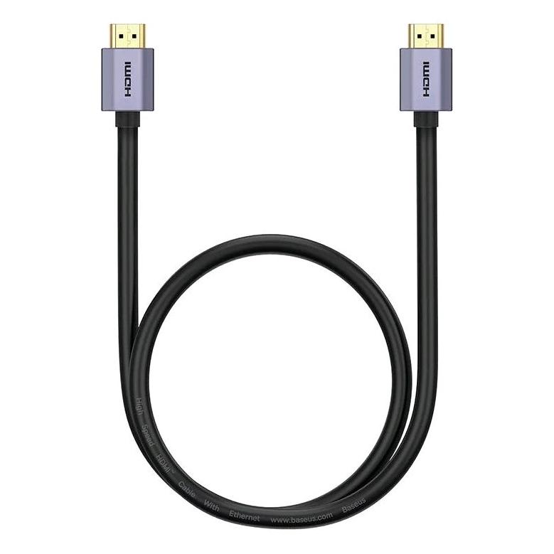 Baseus High Definition Series HDMI Cable, 8K 1m (Black) (1 m) (WKGQ020001)