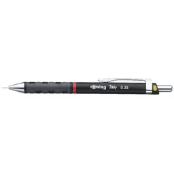 rOtring Tikky Druckbleistift HB 0.35 mm, Gehäusefarbe: schwarz
