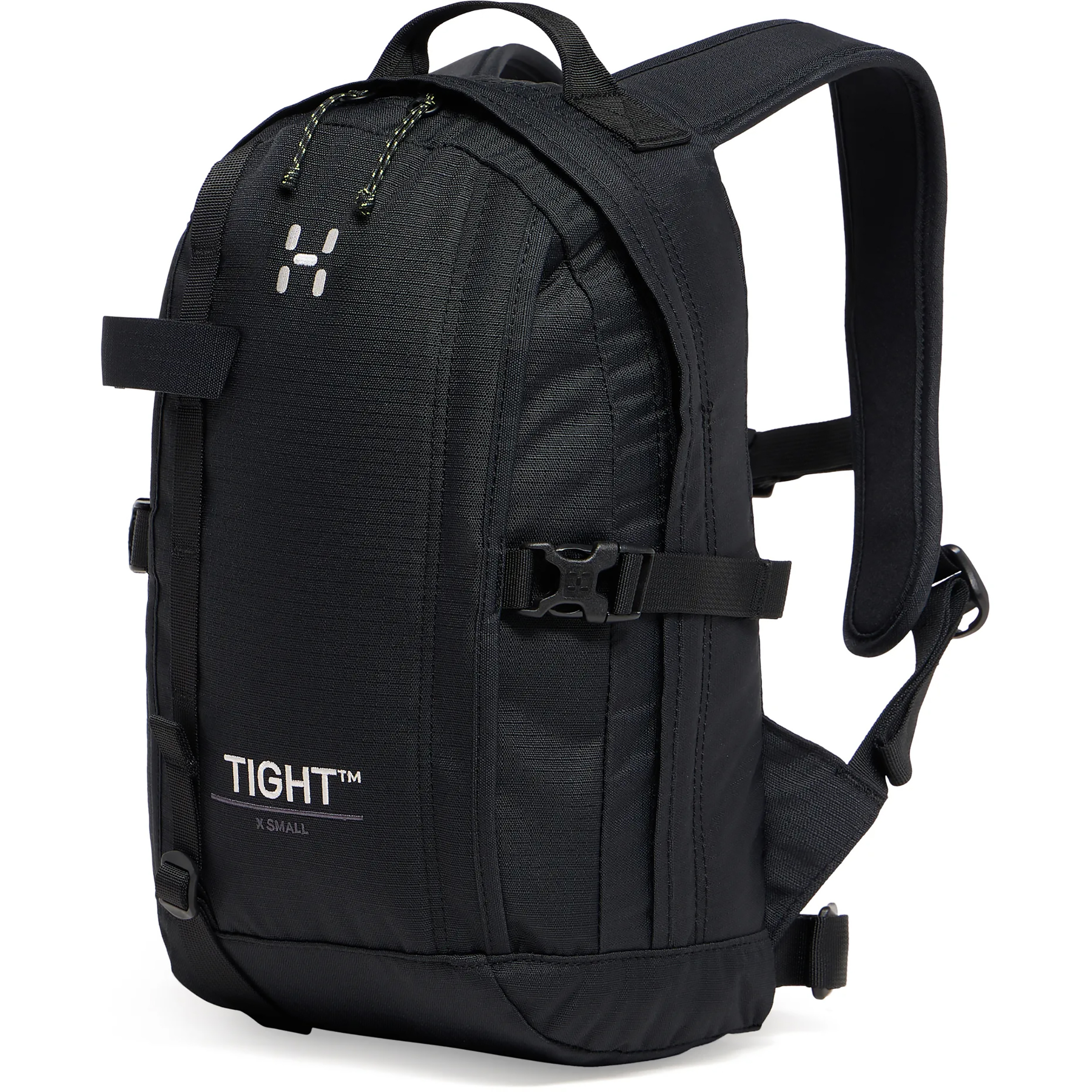 Haglöfs Tight XS Wanderrucksack schwarz Größe 10L Camping Wasserabweisend