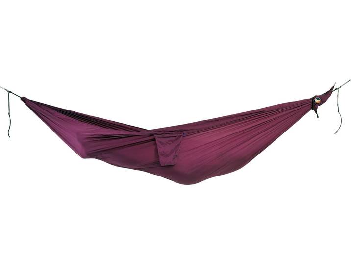 Hängematte ticket to the moon Compact , rot (bordeaux), B:155cm L:320cm, Hängematten, Hängematte