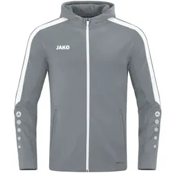 Jako Kapuzenjacke Power Kinder - steingrau - 164