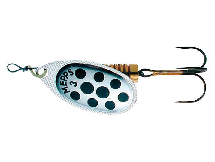 Mepps Spinner Comet décorée Ohne Widerhaken 1.5 g