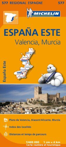 Michelin - COMUNIDAD VALENCIANA , MURCIA 11577 CARTE ' REGIONAL ' MICHELIN KAART - Preis vom 10.10.2026 11:48:34 h