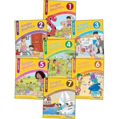 Finger Phonics Big Books 1-7, Taschenbuch von Sara Wernham,Sue Lloyd, Jolly Learning Ltd, 978-1-84414-674-1