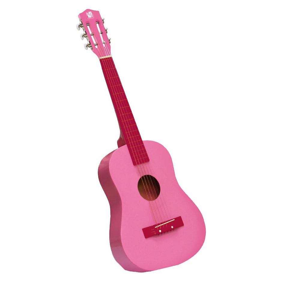 Concerto 701208 Gitarre 75 cm, Kindergitarre aus Holz, Musikinstrument für Anfänger, Holzgitarre zu (701208)