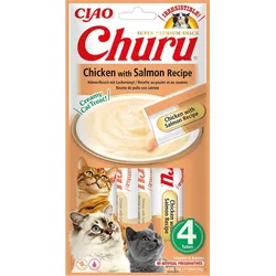 INABA CAT Churu Huhn mit Lachs 4x14g (56g)