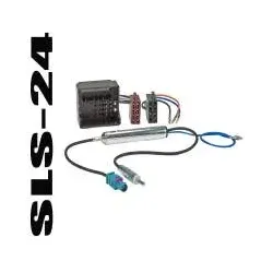 Radio-Adapterkabel MOST/Quadlock Universal auf ISO, steckbare Stromversorgung...