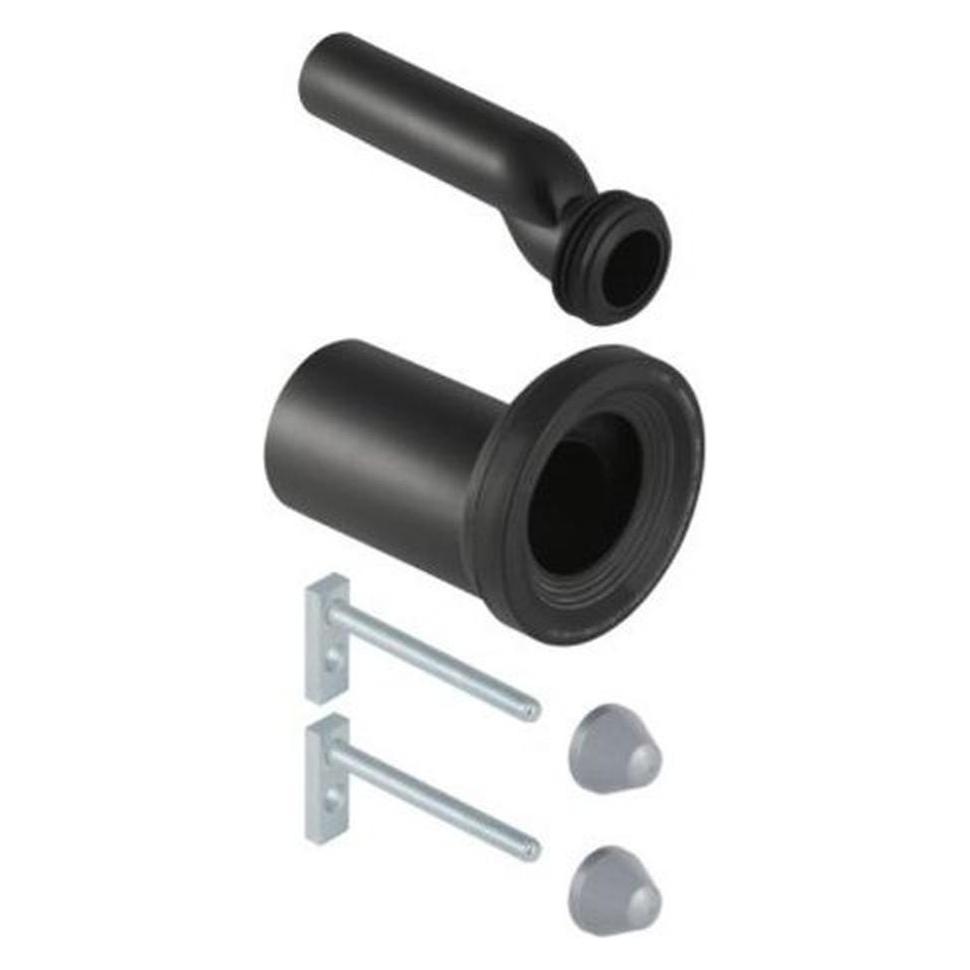 Geberit Vertriebs GmbH GE Anschlussset für Wand-WC PE d110/45 mit Befestigungsmat. etagiert (405012001)